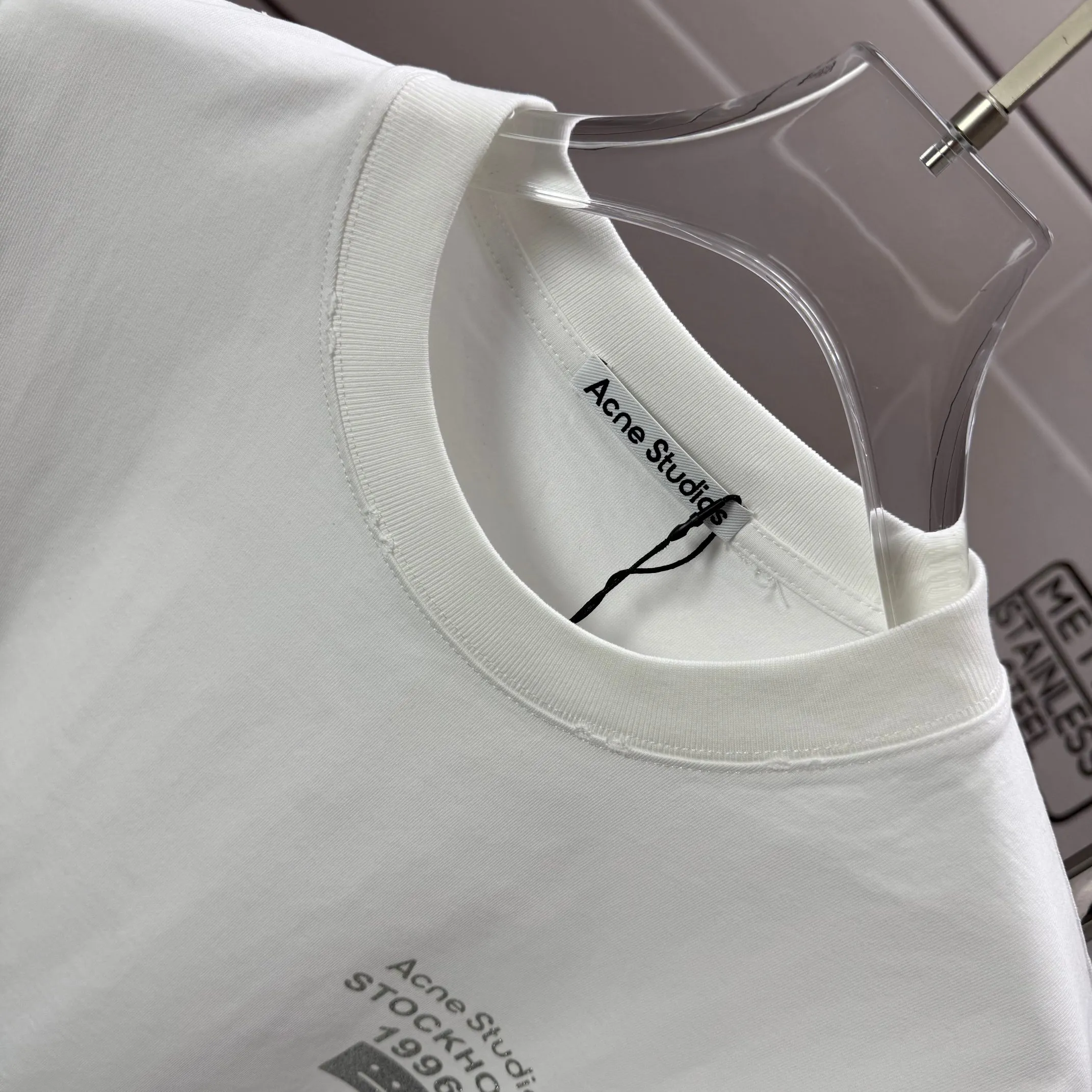 # 95 Acne studios * 2026 New Arrival tee Same Style : Size :S M L XL XXL Size： S （90-130 ） M （120-150 ） L （140-165 ） XL （160-180 ） XXL （180 ）